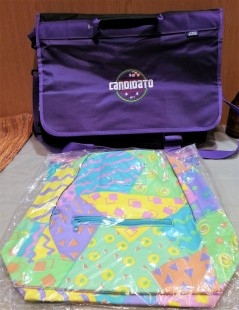 Mochilas de colegio.  Años 90. Dos unidades