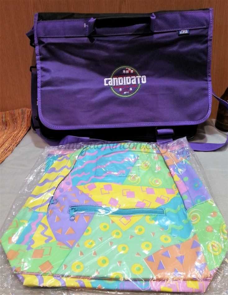 Mochilas de colegio. Años 90. Dos unidades