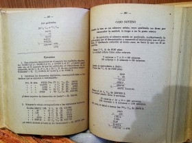 Libro del año 1949. Calculo Mercantil de M. Bofill y Trias