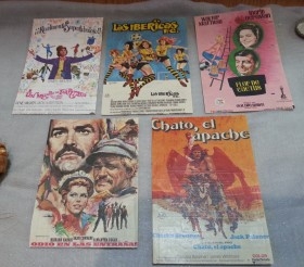Publicidad películas cinematográficas. Año 1975