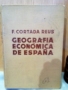 Libro antiguo año 1.946. Geografía económica de España