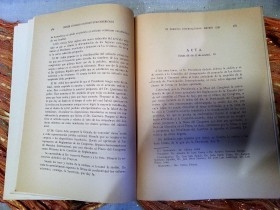 Libro Actas del primer congreso Hispano-Luso-Americano de derecho Internacional