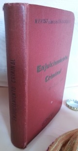 Libro Enjuiciamiento Criminal. Año 1940.