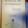 Libro MANUAL DE AUTOMÓVILES. Año 1951