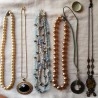 Collares Vintage. 6 Unidades diferentes. Preciosos