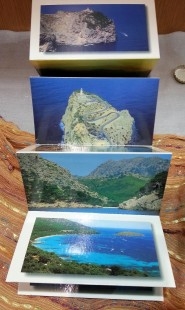 Diapositivas y postales antiguas. Años 70. Napoles y formentor