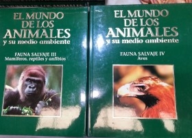 Enciclopedia EL MUNDO DE LOS ANIMALES Y SU MEDIO AMBIENTE. Año 1993