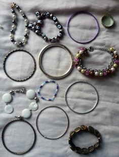 Bisutería vintage. PULSERAS. Lote de 12 piezas. Preciosas