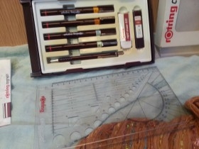 Rotring. Estuche original de los años 80. Nuevo a estrenar.