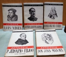 Libros. Breviarios del Pensamiento Español. 5 unidades