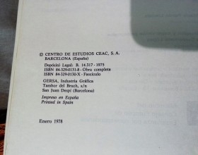 Libro CURSO Graduado Escolar CEAC. Año 1978