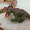 Dinosaurios de juguete. Fabricados en plástico y goma.