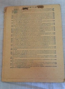 Cartilla de racionamiento. Año 1952. Buen estado general.