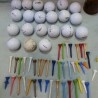 Pelotas de golf. Conjunto de 21 unidades. Old golfers