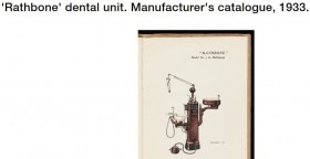 Clínica dental centenaria. Impresionante instrumental de época. Fabricado en Inglaterra