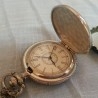 Reloj de bolsillo con cadena para señora. Replica