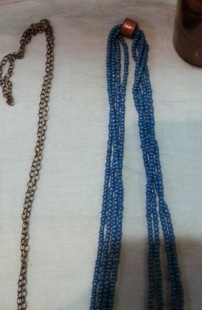 Collares vintage. 2 piezas diferentes. Extra largos