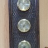 Barómetro Vintage. En madera y vidrio.