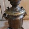 Samovar antiguo. Años 30-40. Completo con bandeja