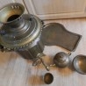 Samovar antiguo. Años 30-40. Completo con bandeja