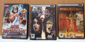 Juegos para PC. Tres juegos