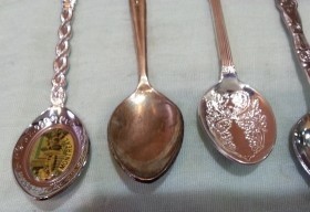 Cucharillas de té. Colección de 5 unidades. Tea spoons