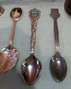 Cucharillas de té. Colección de 5 unidades. Tea spoons