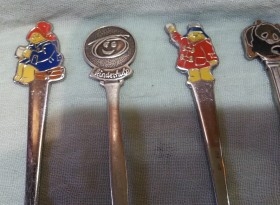 Cucharillas de té. Colección de 6 unidades. Tea spoons