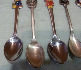 Cucharillas de té. Colección de 6 unidades. Tea spoons