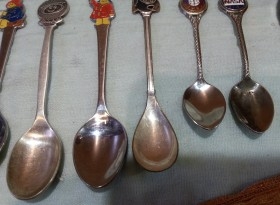 Cucharillas de té. Colección de 6 unidades. Tea spoons