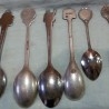 Cucharillas de té. Colección de 6 unidades. Tea spoons