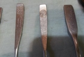 Cucharillas de té. Colección de 6 unidades. Tea spoons.