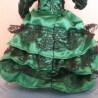 Muñeca Porcelana. Años 70. Con traje de flamenca