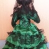 Muñeca Porcelana. Años 70. Con traje de flamenca