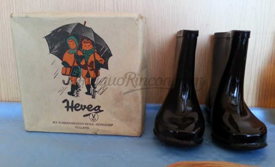 Botas de goma para niños. Marca Hevea. Nuevas