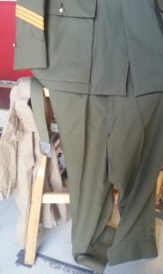 Uniforme de Sargento del Ejercito Español. Años 70