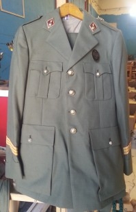 Uniforme de Sargento del Ejercito Español. Años 70