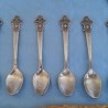 Cucharillas de té Rolex.. Colección de 6 unidades. Tea spoons