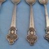 Cucharillas de té Rolex.. Colección de 6 unidades. Tea spoons