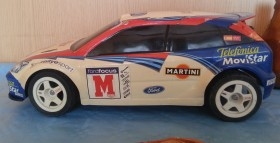 Coche de juguete. Ford Focus rallye