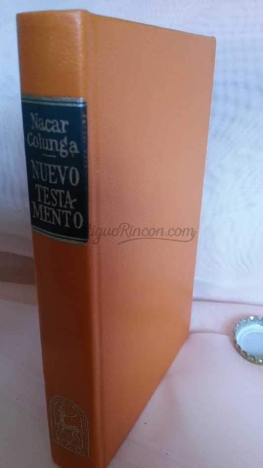 Nuevo Testamento. Año 1972.