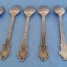 Cucharillas de té Rolex.. Colección de 6 unidades. Tea spoons