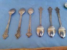 Cucharillas de té Rolex. Colección de 6 unidades. Tea spoons