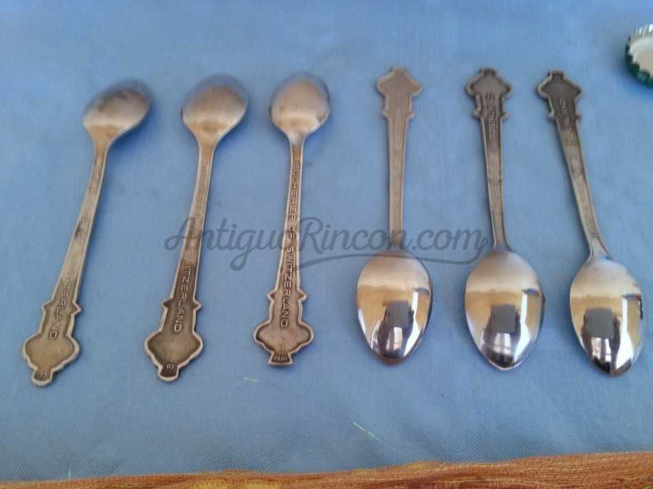 Cucharillas de té Rolex. Colección de 6 unidades. Tea spoons