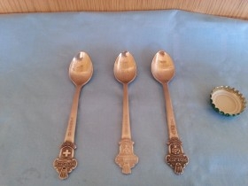 Cucharillas de té Rolex. Colección de 6 unidades. Tea spoons