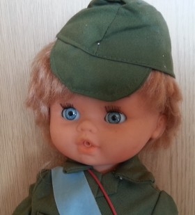 Muñeca militar. Wendolin. Años 60-70