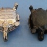 Pastilleros de colección. Pareja de tortugas