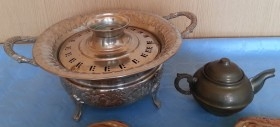 Samovar vintage. Años 50-60. Curioso y completo. Buen estado general.