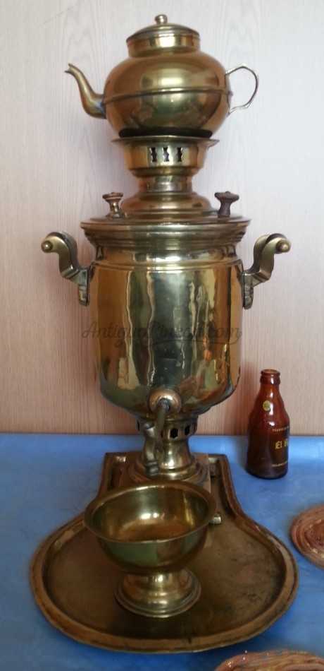 Samovar antiguo. Década años 20.