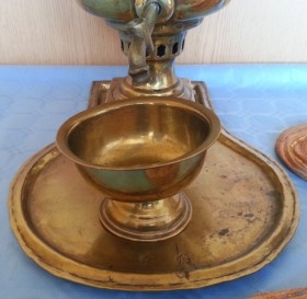 Samovar antiguo. Década años 20.